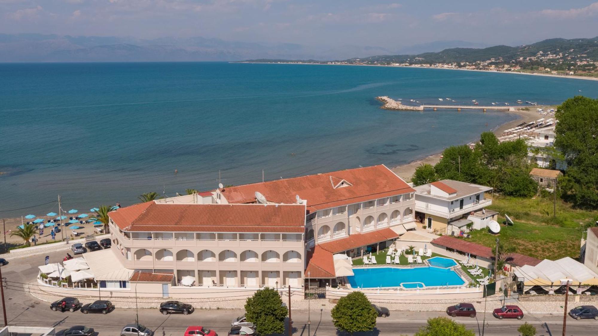 Aphrodite Beach Hotel Corfu Roda  Exterior foto